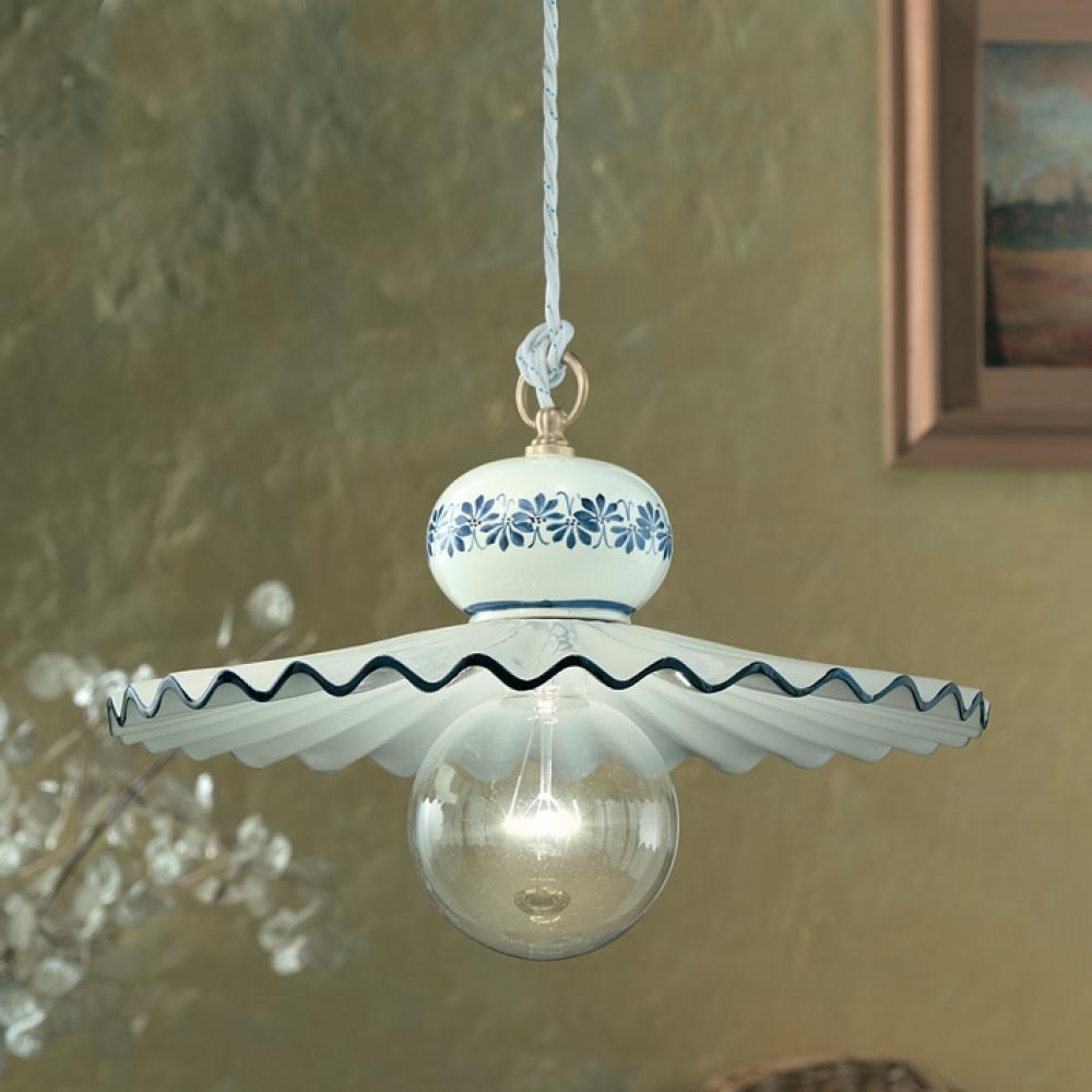 mediteransky klasicke keramika svietidlo zavesne ferroluce taliansky toskansky obcianske elegantne luxusne jedinecne obyvacka byt dom lameridiana zariadovanie zavesne rucne malovane vidiecky dom jedalenska miestnost nad stol lampy.jpg